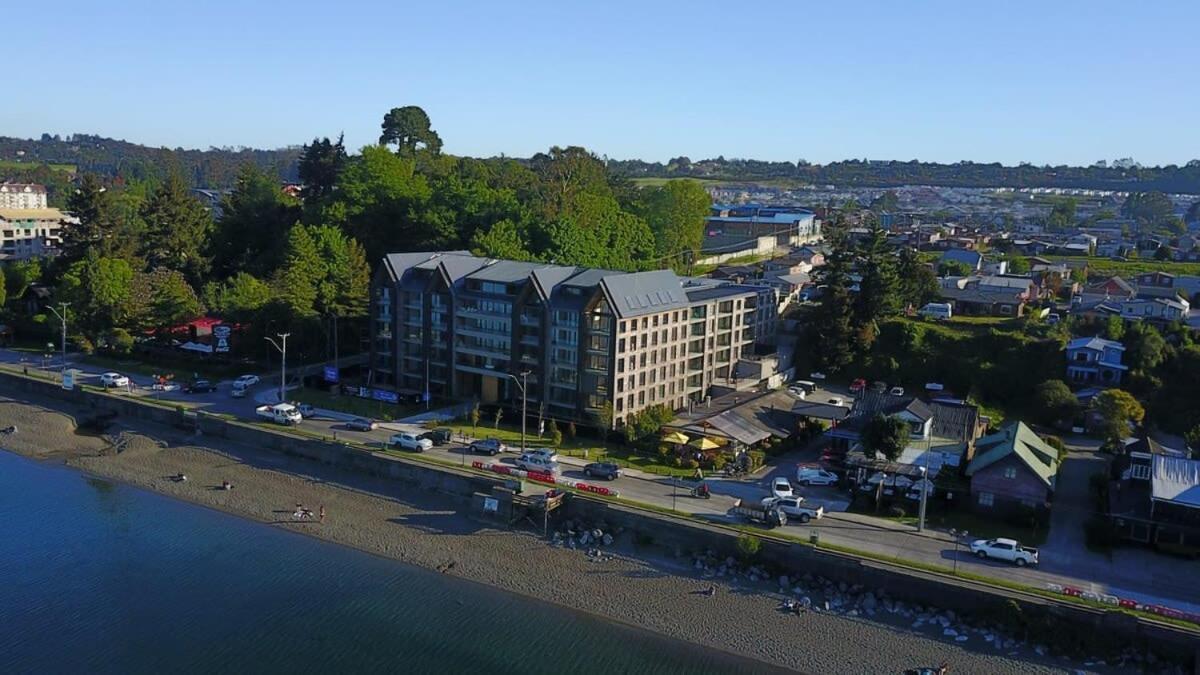 En Puerto Varas, Lujoso Depto con Estacionamiento Servicio HOM Exterior foto